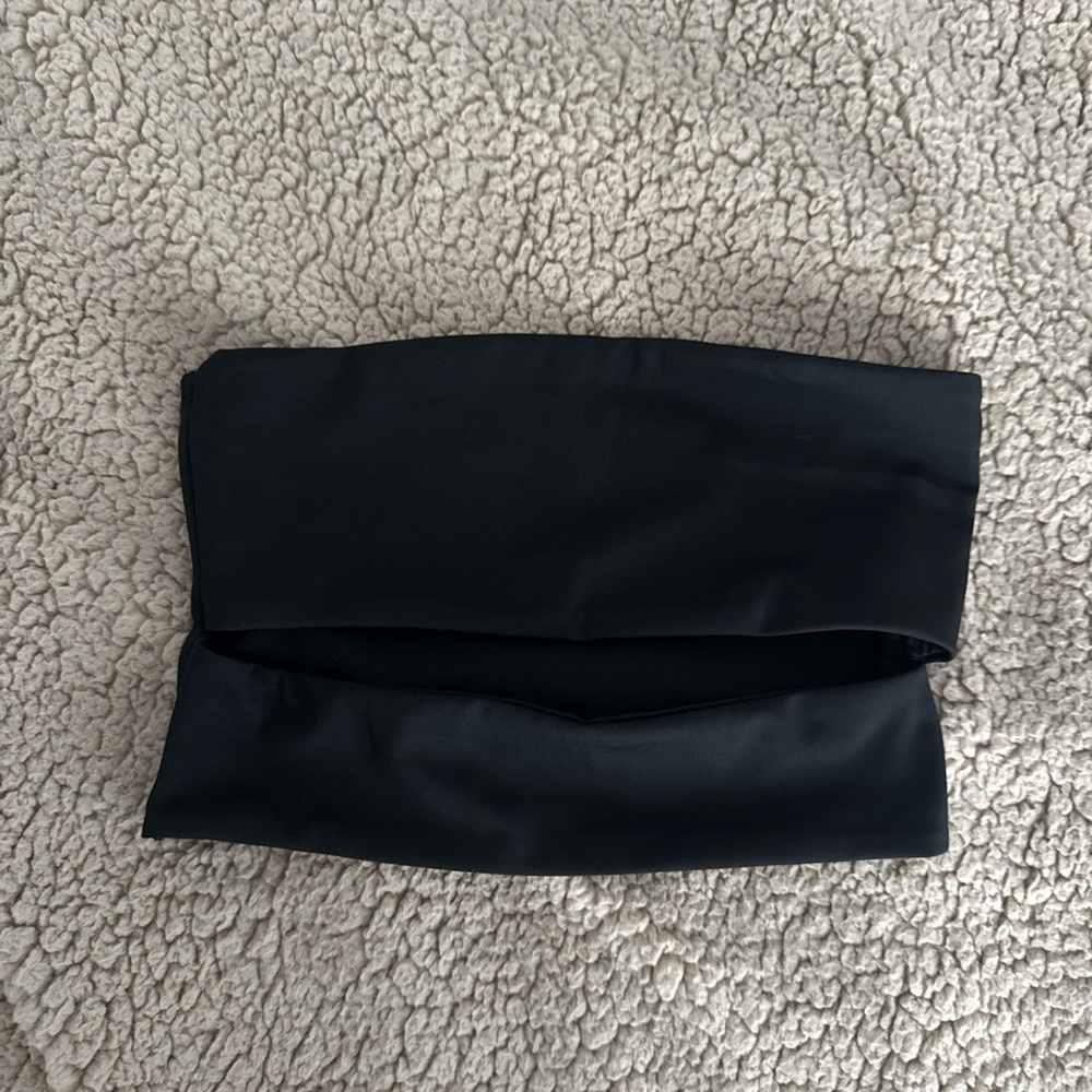 Edikted Black Strapless cut out top